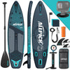 ALLPICK Premium SUP Board – aufblasbares Paddleboard Set mit Kamerahalterung, Paddel & Zubehör, für Anfänger & Fortgeschrittene bis 200 kg