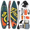 10'6" SUP Board aufblasbar – Komplettset für Erwachsene mit Kajak-Umrüstsatz, Einzel-/Doppelpaddel, Sitz, Rucksack & Zubehör