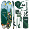 HUIIKE SUP Board 305×84×15 cm – aufblasbares Paddleboard mit Paddel, Finnen & Pumpe, stabiles Board bis 130 kg
